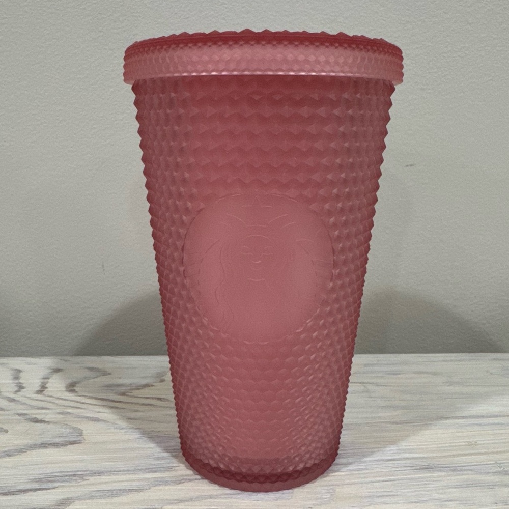Starbucks Summer Collection 2022 Matte‎ Sakura Studded 16oz Tumbler Pink